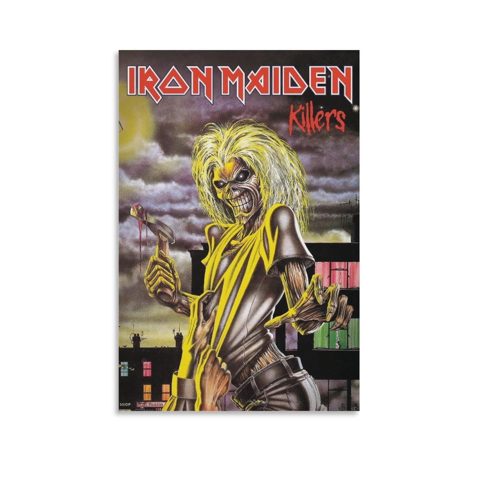 Amazon.co.jp: Iron Maiden ポスター(Killers - Album Cover) (Eddie